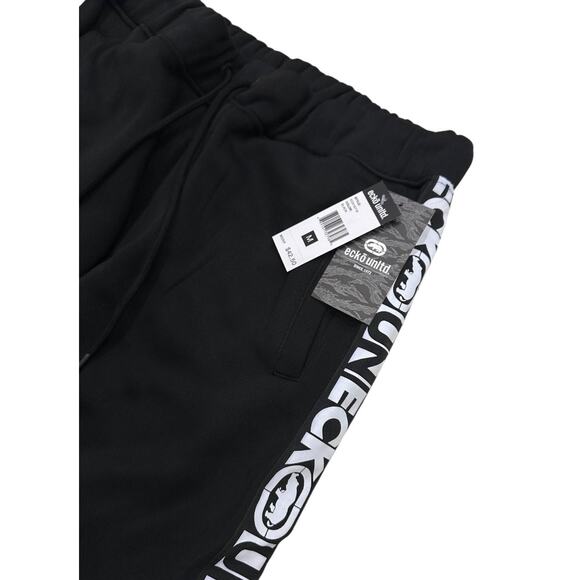 Ecko Unltd Men's Sweatpants Colorblock Camo Sidestrip Logo Fleece Jogger - Picture 3 of 4